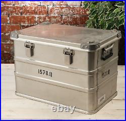 Betra Army Aluminium Flight Metal Storage Case record tool DJ box large BE1