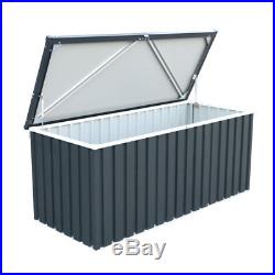 BillyOh Partner Hot Dipped Galvanized Steel Metal Garden Cushion Storage Box