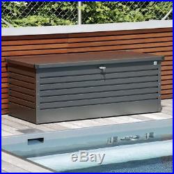 Biohort Garden Storage Box Steel 180CM Lockable Waterproof Various Colours
