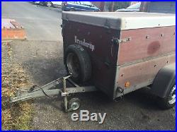Brenderup Box Trailer with large storage area