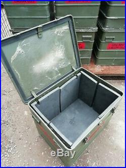 British Army Large Aluminium Zarges Flight Storage Case Box Expedition Storage