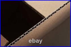 Brown Cardboard Boxes Single Double Wall Postal Shipping Small & Large Sizes Box