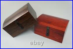 Brown Wooden X Large Treasure Chest Box Memory Box Souvenir Storage SO22bL