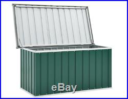 Cabinet Outdoor Garden Storage Plastic Box Galvanised Steel & Plastic NEW