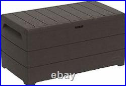 Cedargrain Durabox 416L, Outdoor Plastic Deck Box/Garden Furniture Organizer