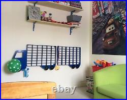 Children's Toy Car Wall Storage Box Display Unit Truck Lorry Fits 96 Vehicles