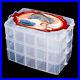 Clear_Compartment_Box_Transparent_Plastic_Storage_3_Layer_Divider_Large_Craft_01_zfo