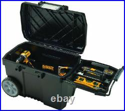 DEWALT Rolling Job Box Portable Tool Organizer Storage Toolbox Waterproof Bin