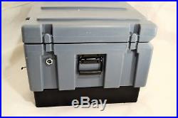 Dewar Brothers large Ex-MoD Trunk Storage Chest Box with TA316 Relief Valve