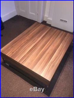 Dogtas Large Coffee Table Lift Up Top with Storage Box (110 x 91 x 38cm)
