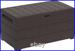 Duramax Cedargrain Durabox 416 Litre/ 110 Gall, Outdoor Storage Plastic Deck Box