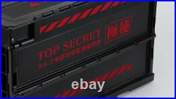 Evangelion NERV Top Secret Large Folding Container Storage Box 50.1L Japan New