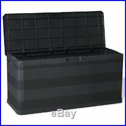 Extra Large Outdoor Garden Storage Box Plastic Utility Chest Waterproof Unit Box