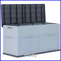 Extra Large Outdoor Garden Storage Box Plastic Utility Chest Waterproof Unit Box