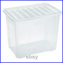 Extra Large Plastic Storage Boxes Strong/durable House Move Tidying Up