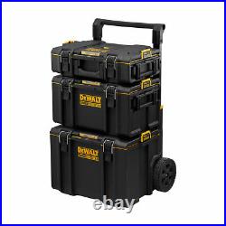 Extra Large Tool Box Dewalt Toughsystem 2 Rolling 3Pc Mobile Storage Box Trolley