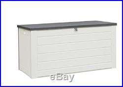 Extra Large Utility Storage Box Container Outdoor Garden Patio Shed Lockable New