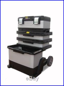Extra large Tool Box On Wheels Rolling Heavy Duty Metal Storage Cabinet Chest