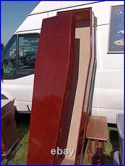 Full Size Unused Wooden Coffin
