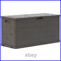 Garden Outdoor Storage Plastic Box Utility Chest Cushion Shed Box Waterproof New