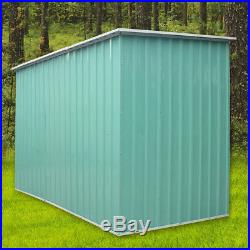 Garden Shed Storage Large Yard Store Building Tool Box Container Door Metal Roof