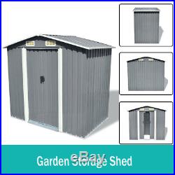 Garden Shed Storage Large Yard Store Door Building Tool Box Galvanised Steel NEW