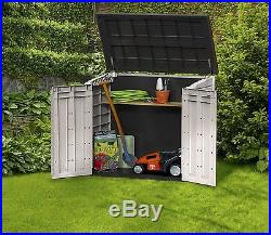 Garden Storage Box Chest Patio Large Waterproof Outdoor Shed Durable Home Garden