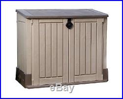 Garden Storage Box Chest Patio Large Waterproof Outdoor Shed Durable Home Garden