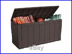 Garden Storage Box Chest Patio Large Weather Waterproof All Purpose Outdoor Shed