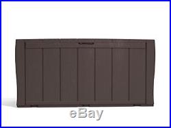 Garden Storage Box Chest Patio Large Weather Waterproof All Purpose Outside Shed