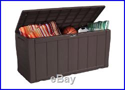 Garden Storage Box Chest Patio Large Weather Waterproof All Purpose Outside Shed
