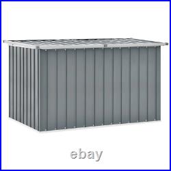 Garden Storage Box Grey 149x99x93 cm