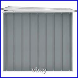 Garden Storage Box Grey 149x99x93 cm