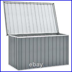 Garden Storage Box Grey 149x99x93 cm