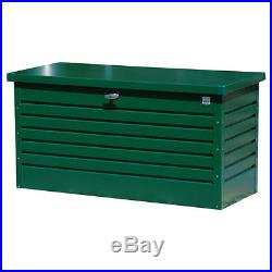 Garden Storage Box Metal Large Outdoor Container Tools Bikes Toys Furniture Pots
