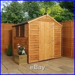 Garden Storage House Wooden Outdoor Large 8x6 Storage Unit Box Garage Patio DIY