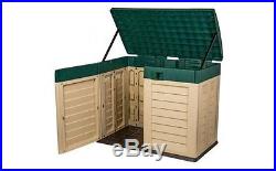 Garden Storage Unit Home Furniture Cabinet Solution Large Modern Big Box Outdoor