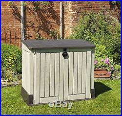 Garden Stotage Box Chest Patio Large Weather Waterproof All Purpose Outdoor Shed