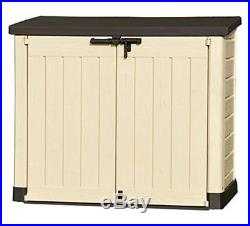 Gardens Storage Shed Box Bin Extra Large Container Lawn Mower Bikes Outside Home