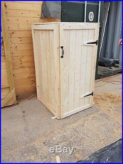 Green And Black Bin / Recycling Box Bin Storage Garden