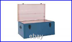 Habitat Carter Oversized Over Size Metal Storage Trunk Large Chest Box Crate