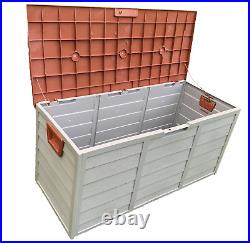 Heavy Duty Outdoor Garden Patio Storage Utility Fully Waterproof Box (2 colours)