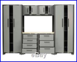 Hilka Large Garage/Workshop Metal Storage Cupboard/Tool Box Cabinet/Wall Chest
