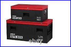 Hilka Tool Chest x 2 large metal site security tools storage box van vault unit
