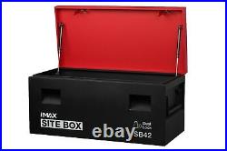 Hilka Tool Chest x 2 large metal site security tools storage box van vault unit