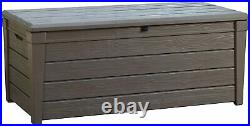 Keter Brightwood Outdoor Storage Box Garden Furniture, 145 x 69.7 x 60.3 cm Br