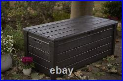 Keter Brightwood Outdoor Storage Box Garden Furniture, 145 x 69.7 x 60.3 cm Br