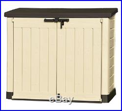 Keter Extra Large Outdoor Plastic Garden Storage Box Shed Weather Resistance