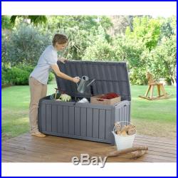 Keter Glenwood Outdoor Storage Box/Unit/Chest Home Garden Backyard 17198358
