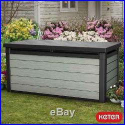 Keter Large Garden Storage Shed Outdoor Container Box XL 570 Litre BRAND NEW